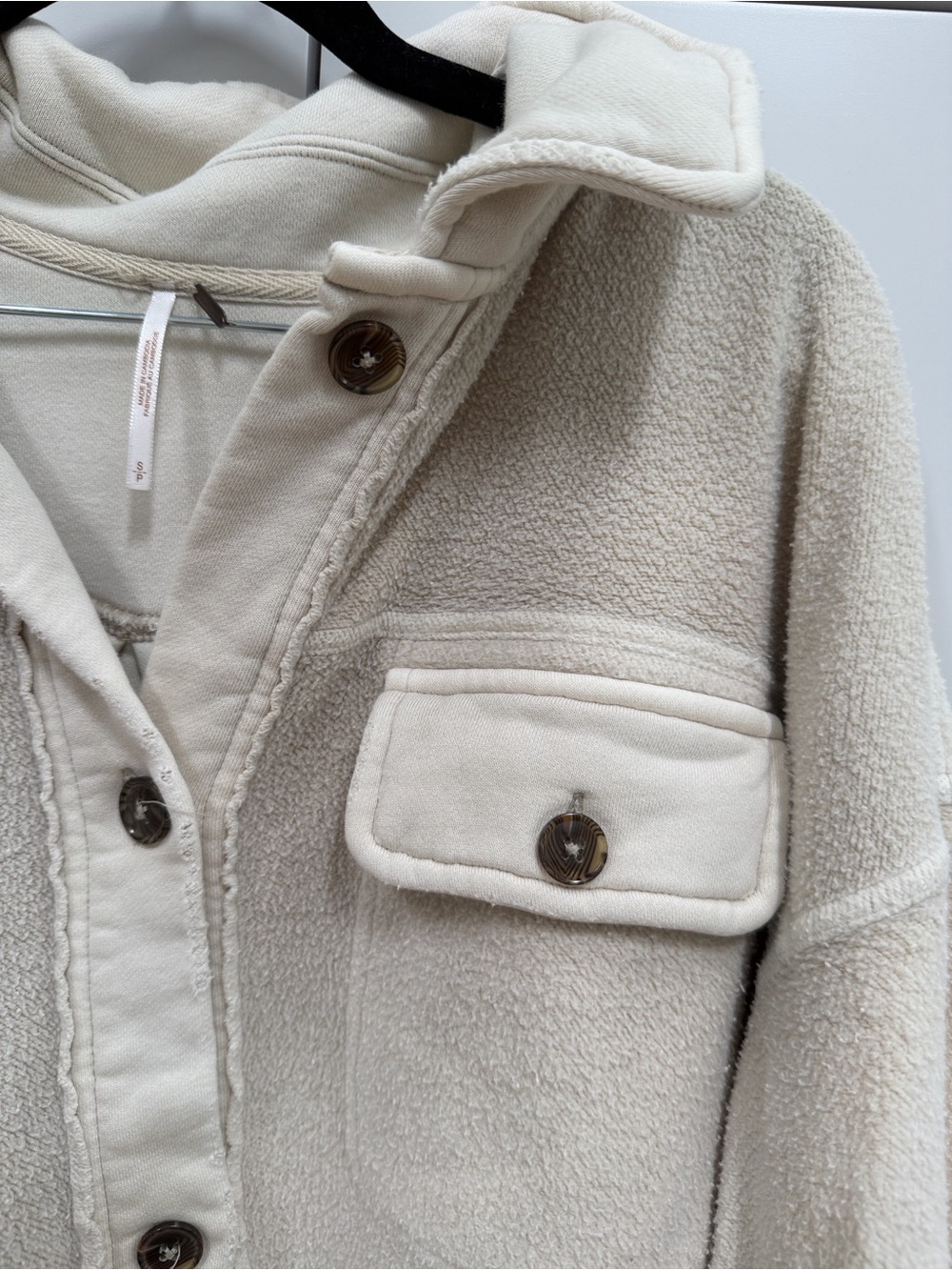 Free People - Ruby Jacket - Stone - Small - Picture 6 of 10